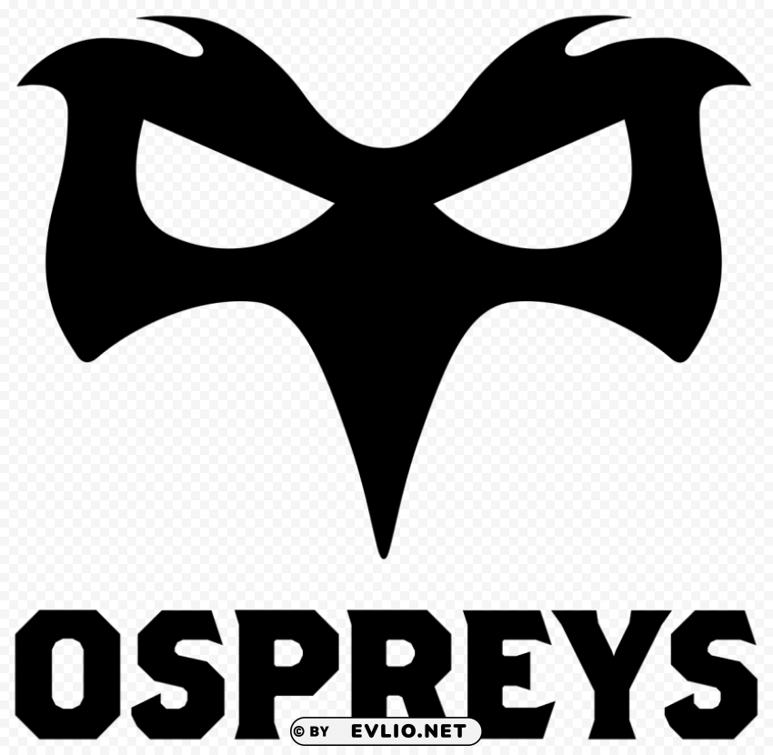 ospreys rugby logo PNG images with alpha transparency free