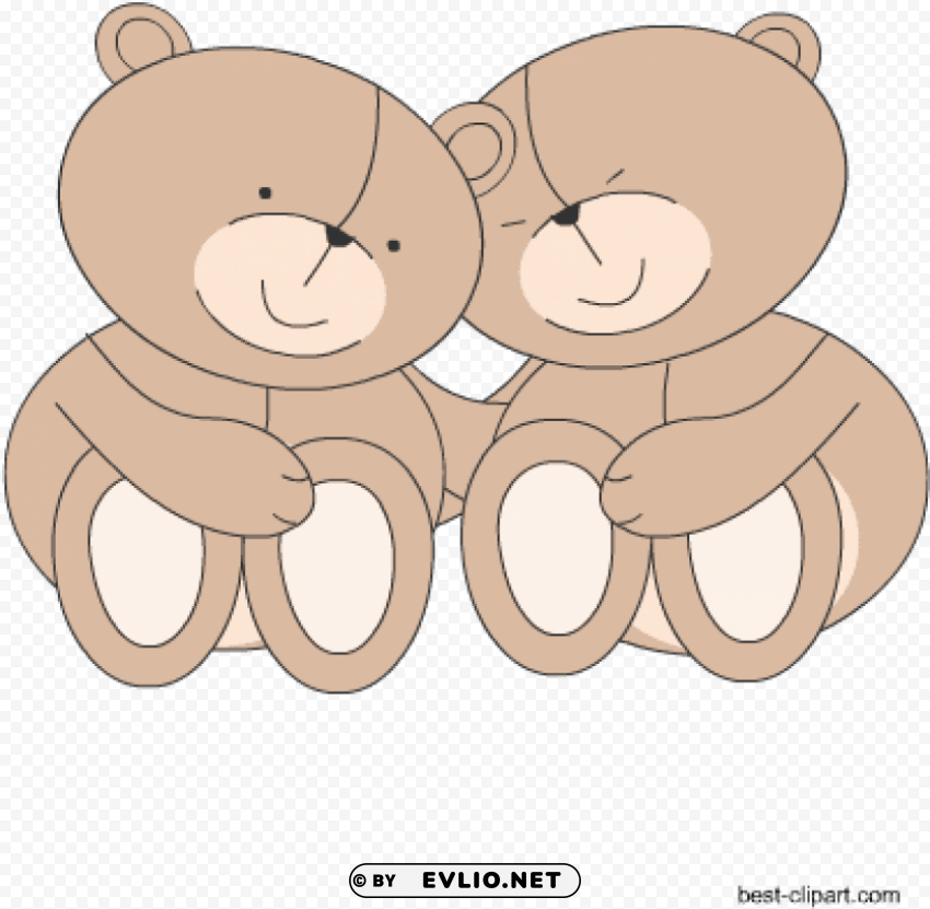 cute teddy love quotes PNG images with no background essential
