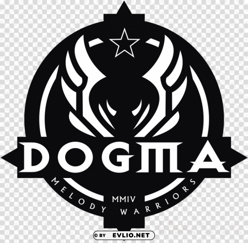 dogma e sports Isolated Design Element in Clear Transparent PNG