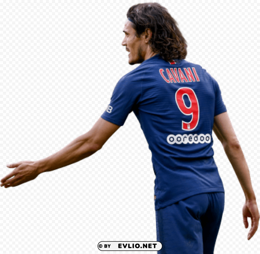 edinson cavani PNG images with clear cutout