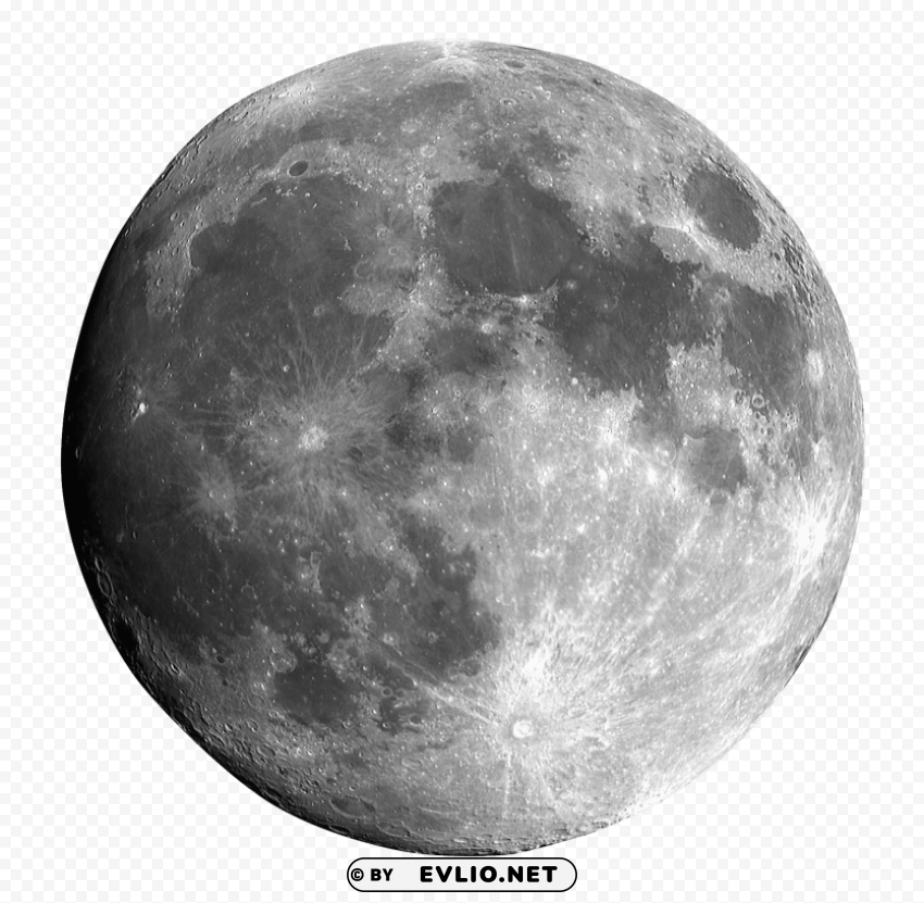 PNG image of moon Isolated Artwork in HighResolution Transparent PNG with a clear background - Image ID 464dcef1