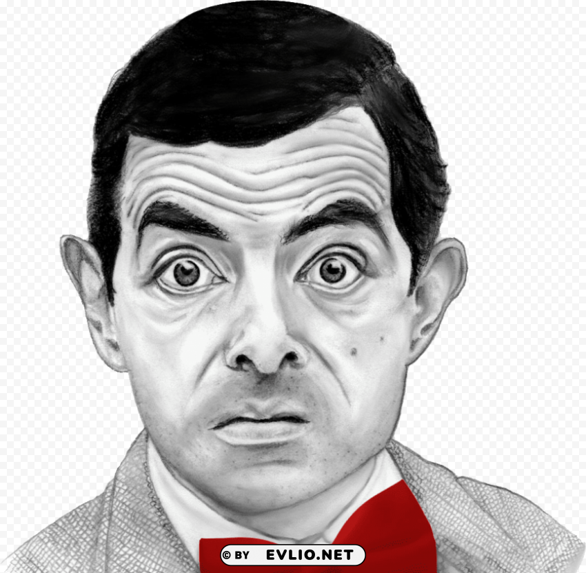 mr bean rowan atkinson Transparent Background Isolated PNG Design Element