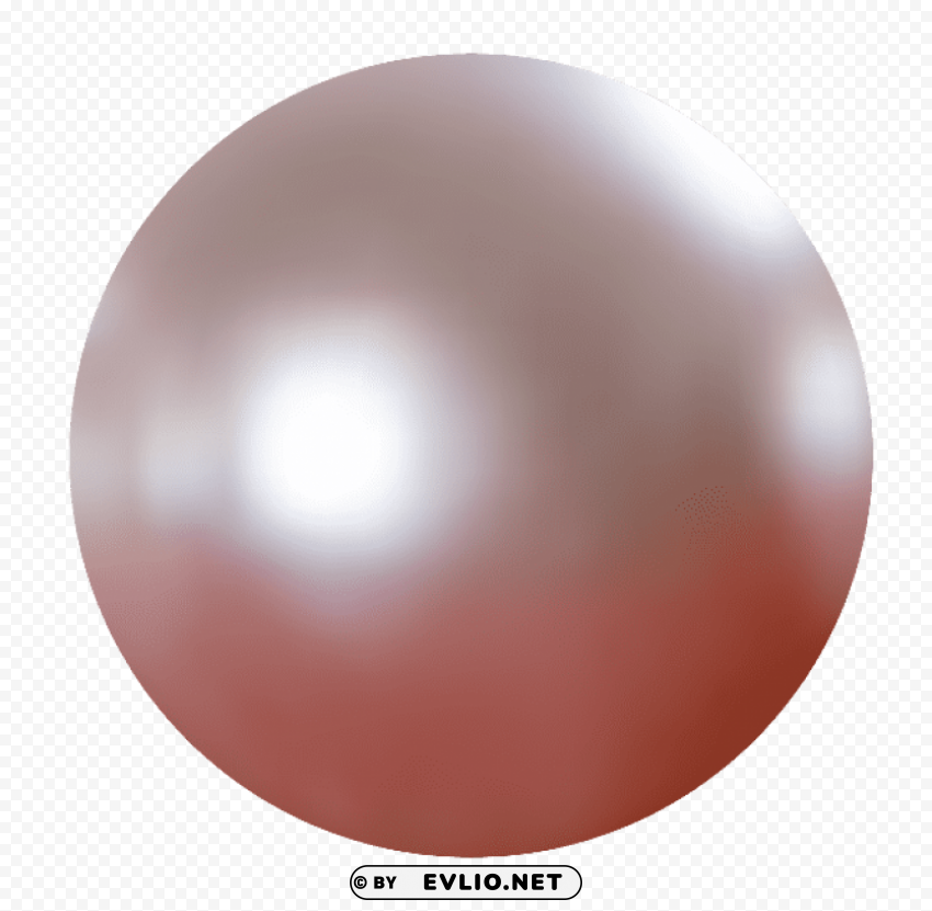 pearl Isolated Graphic on Transparent PNG