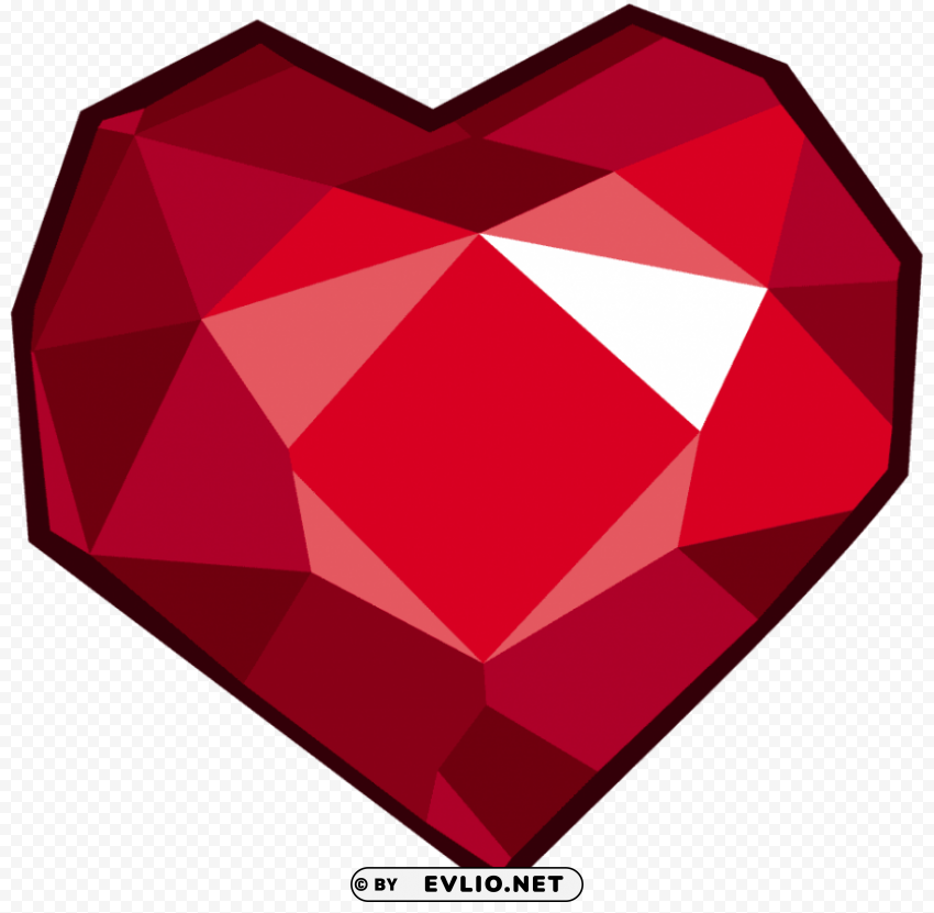 ruby stone gem PNG transparent design bundle