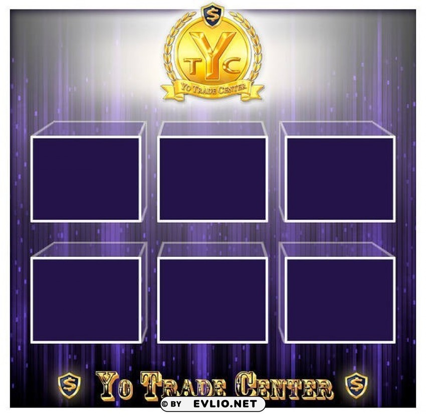 ytc trade template cube PNG for personal use