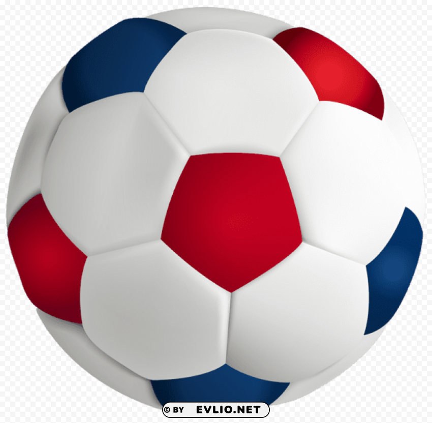 Euro 2016 France Ball Isolated Artwork With Clear Background In PNG