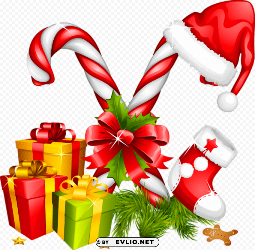 gifts Isolated Item on Transparent PNG Format