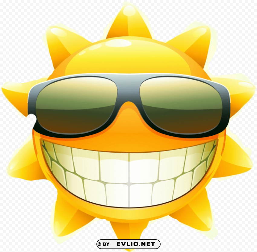 Good Morning Smiling Faced PNG Graphic Isolated With Clarity