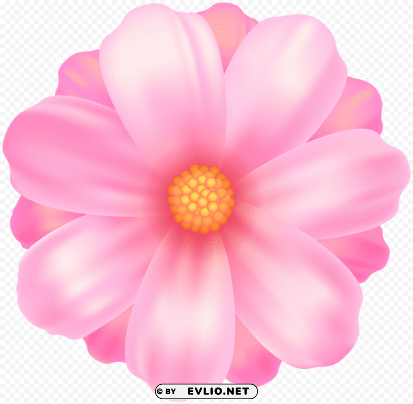 PNG image of pink flower transparent PNG objects with a clear background - Image ID 38ecaded
