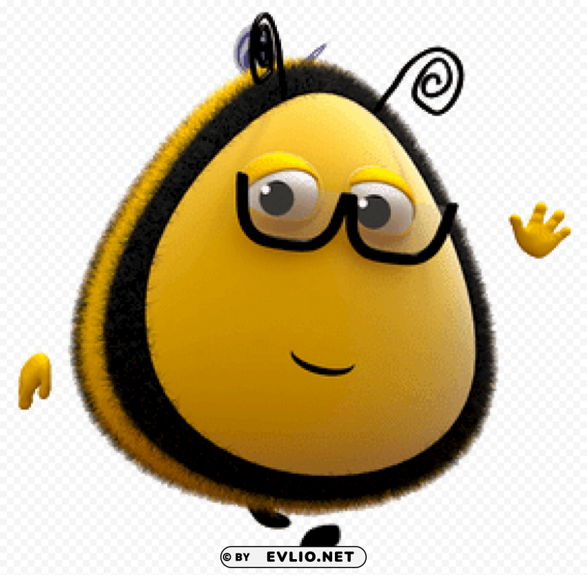 the hive pappa bee PNG with no background for free