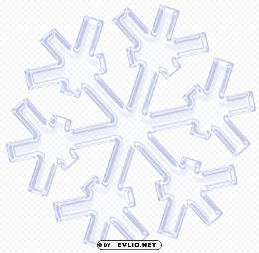 transparent simple snowflake PNG pictures with no background required