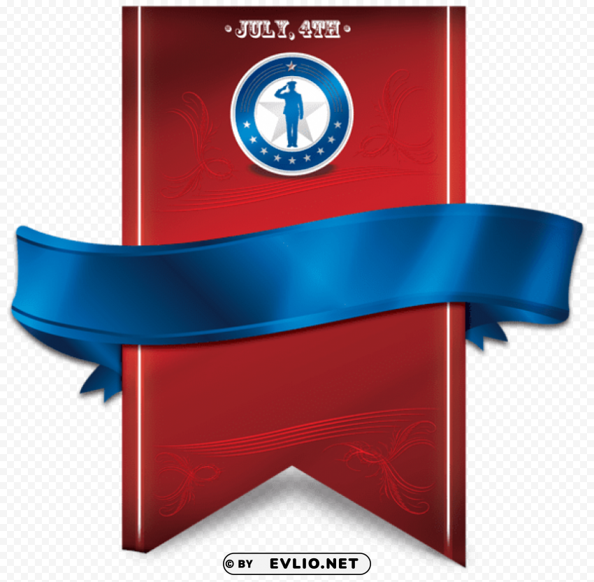4th july banner transparent PNG images for editing