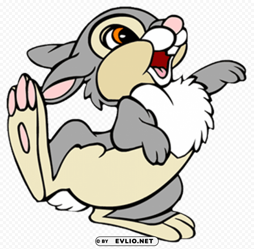 bunny cartoon free Isolated Icon in Transparent PNG Format