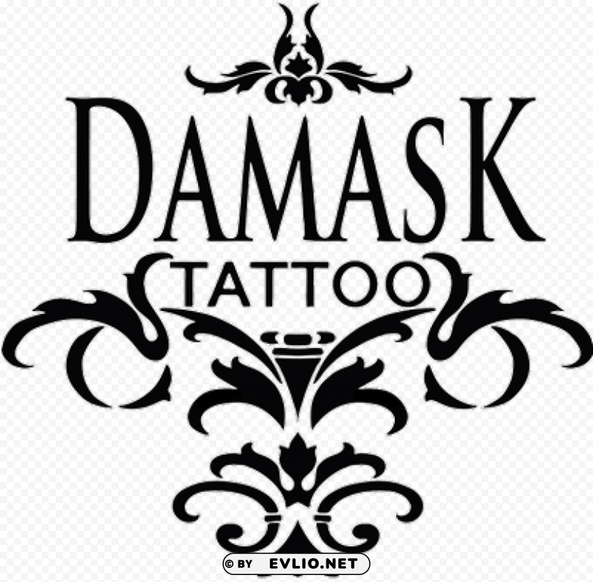 damask tattoo Background-less PNGs