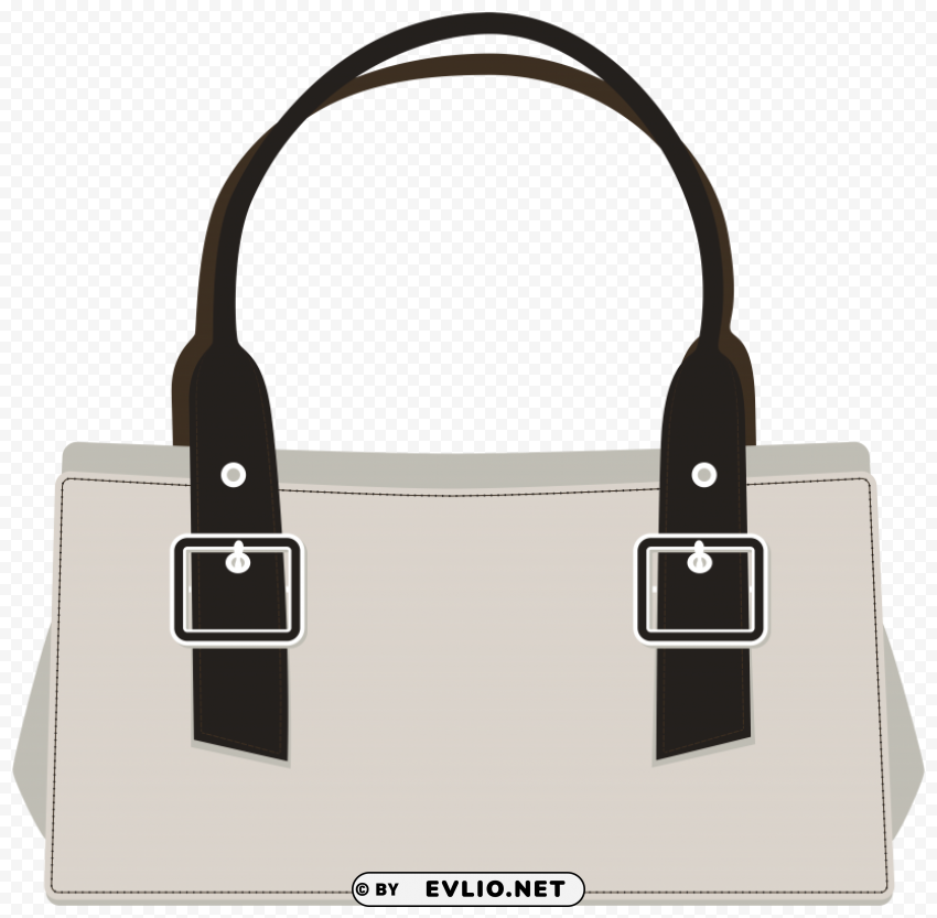 white handbag PNG images with alpha transparency bulk