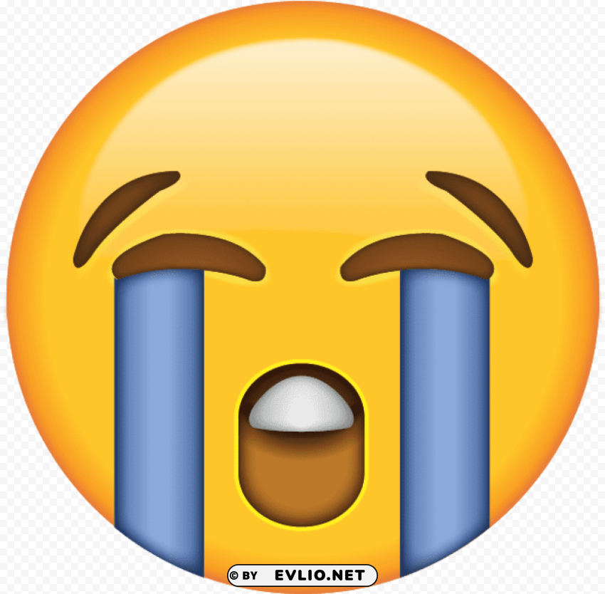 crying face emoji PNG images with no background assortment
