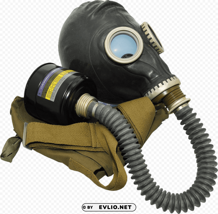 gas mask PNG Graphic with Clear Background Isolation