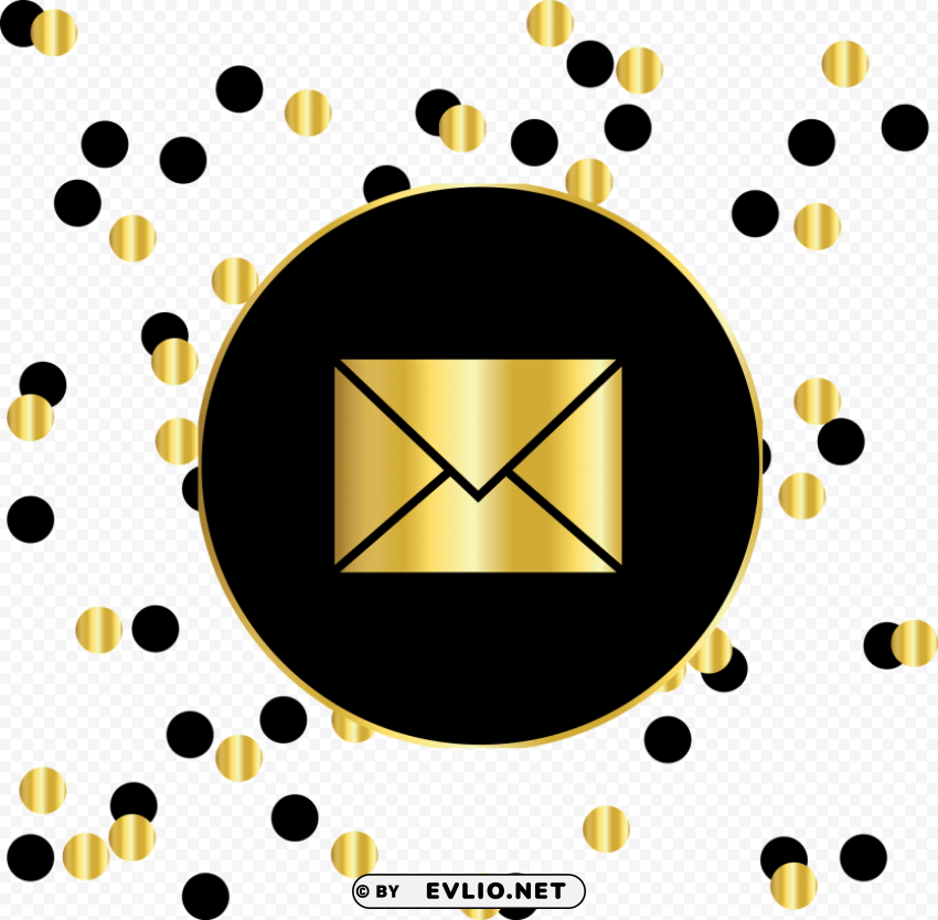 instagram logo black and gold PNG for free purposes