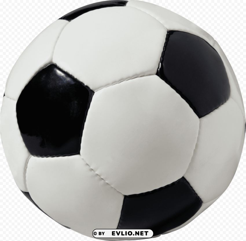 leather football ball Clear Background PNG Isolated Illustration