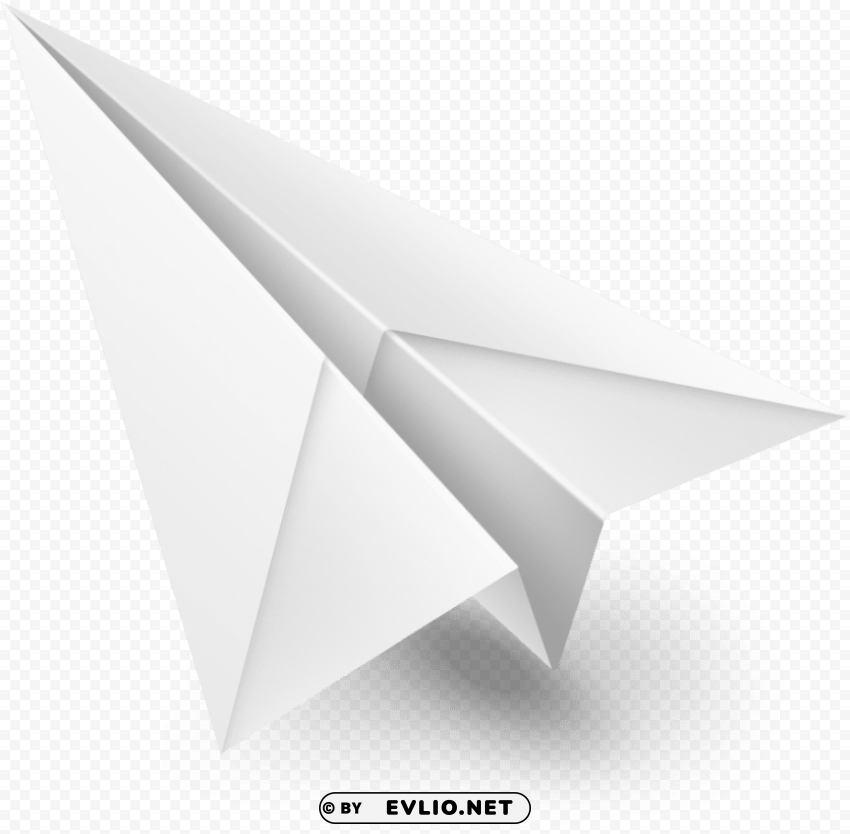paper airplane PNG free download