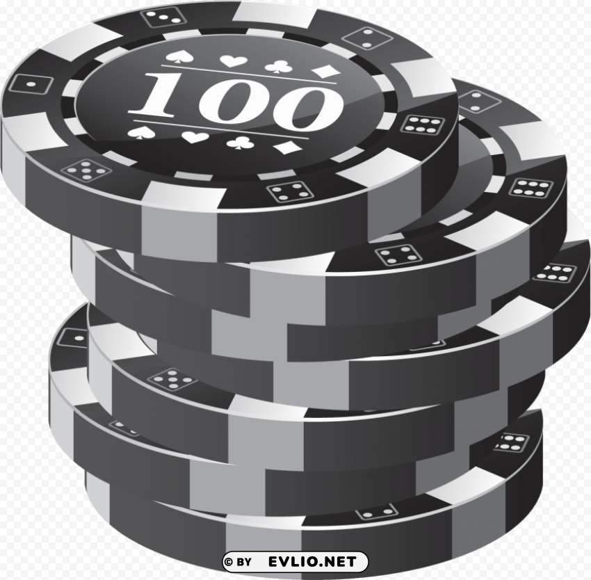 poker chips PNG photo