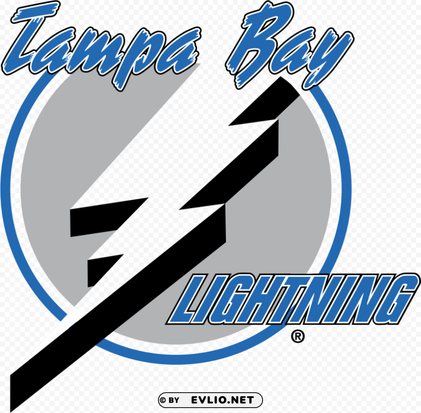 tampa bay lightning florida logo Isolated PNG Element with Clear Transparency PNG transparent with Clear Background ID 2062af25