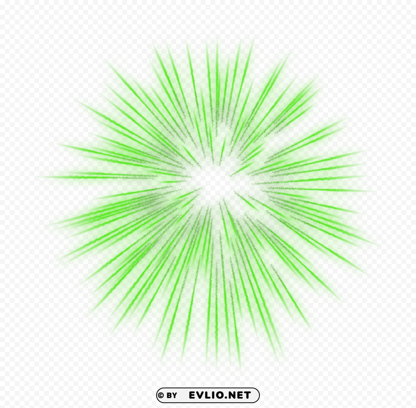 Firework Green Transparent Clear Background PNGs