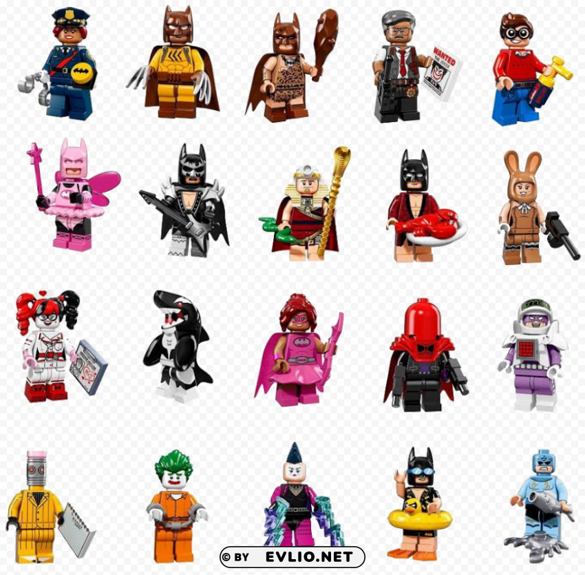 lego batmans High-quality transparent PNG images