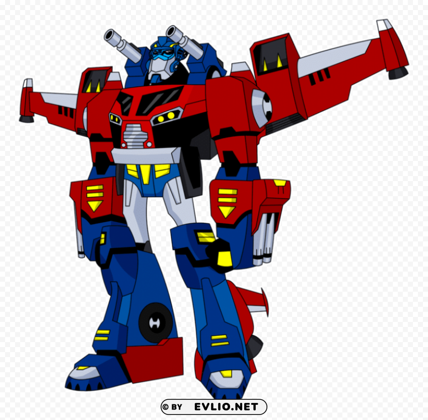 transformers Isolated Illustration with Clear Background PNG
