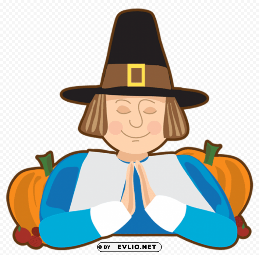  thanksgiving pilgrim picture Transparent graphics PNG