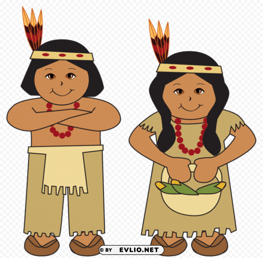 american indians Isolated Graphic with Transparent Background PNG