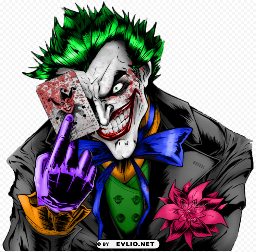 joker Isolated PNG Item in HighResolution clipart png photo - 07f5b45a