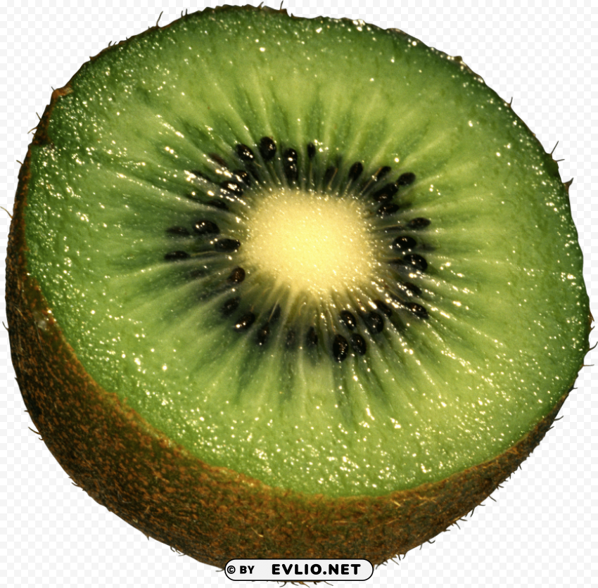 kiwi Isolated Character in Clear Transparent PNG