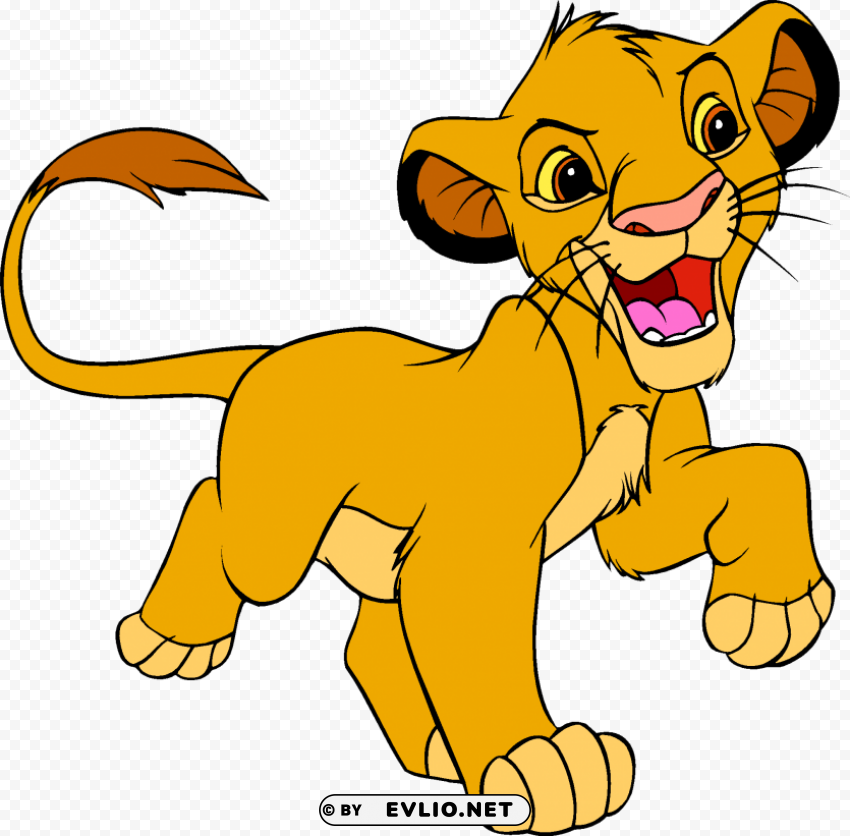 lion king Isolated Item on Transparent PNG