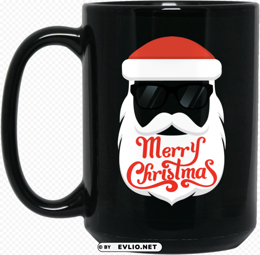 merry christmas santa blowing heart emoji mug - christmas day High-resolution transparent PNG files