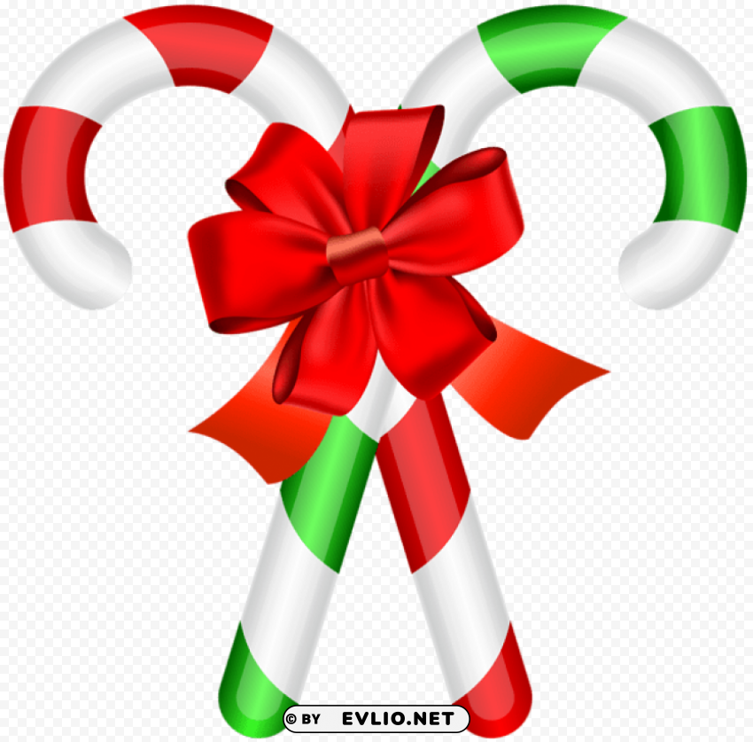 christmas candy canes Transparent PNG image
