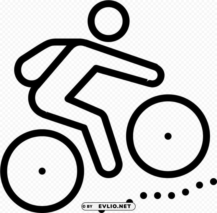 cycling High-resolution transparent PNG images set