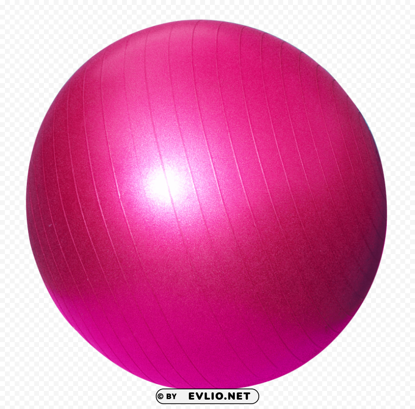 fitness ball Isolated Object with Transparent Background in PNG