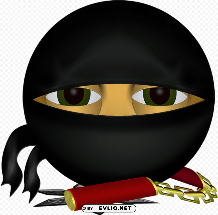 ninja emoji PNG images for personal projects