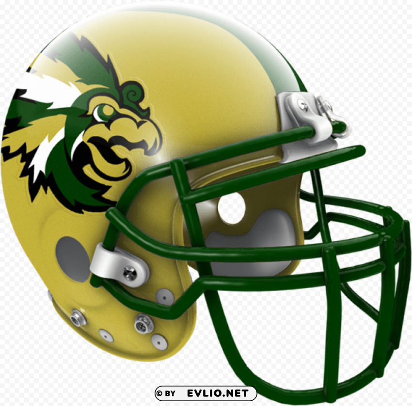 spartan football helmet logo Isolated Object with Transparency in PNG