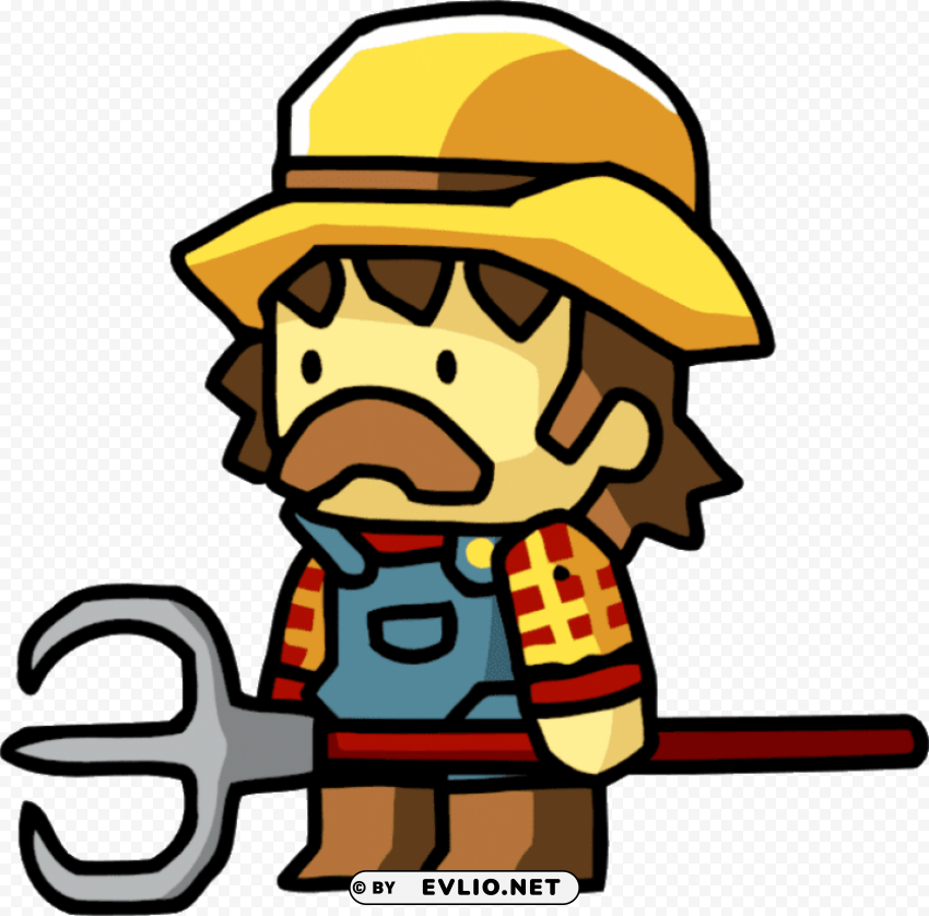 farmer Transparent PNG illustrations clipart png photo - 44a8d63a