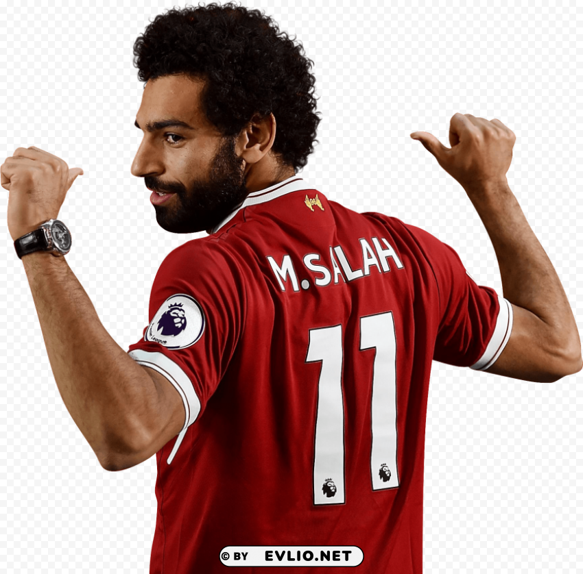 PNG image of Mohamed Salah PNG images with clear backgrounds with a clear background - Image ID 8c1bd1dc