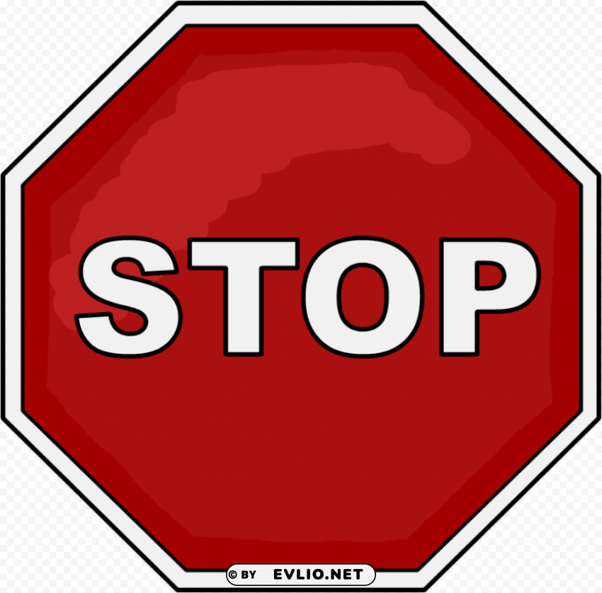 stop sign PNG Object Isolated with Transparency