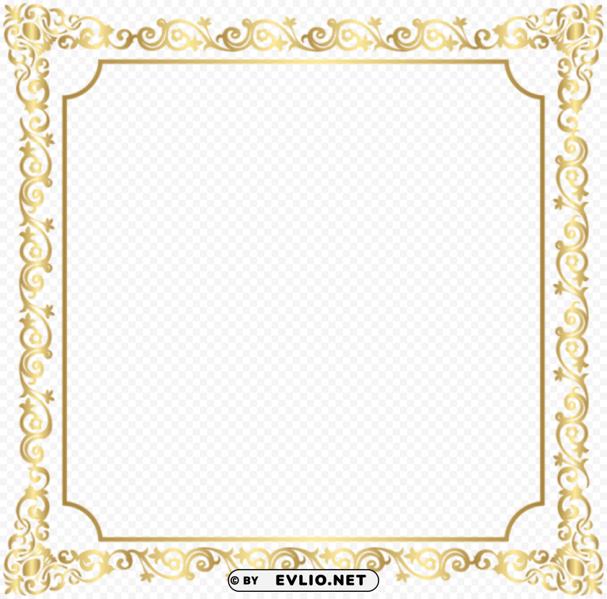 border deco frame Transparent Background PNG Isolated Illustration clipart png photo - 2196542d