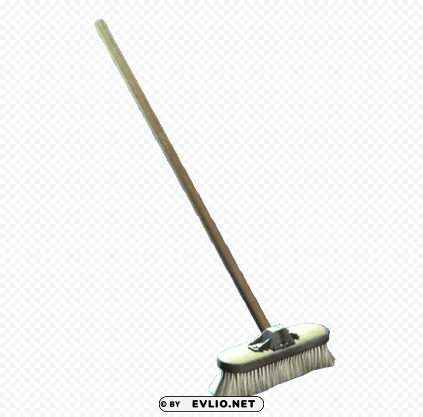 broom PNG Isolated Object on Clear Background