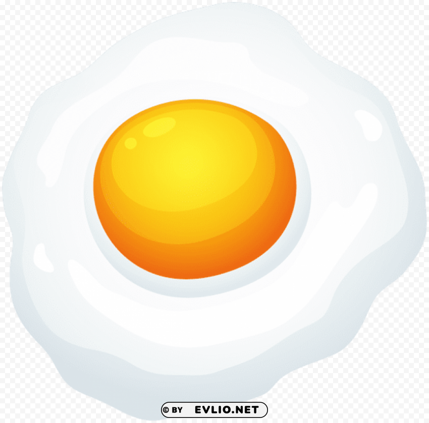 fried egg PNG pics with alpha channel