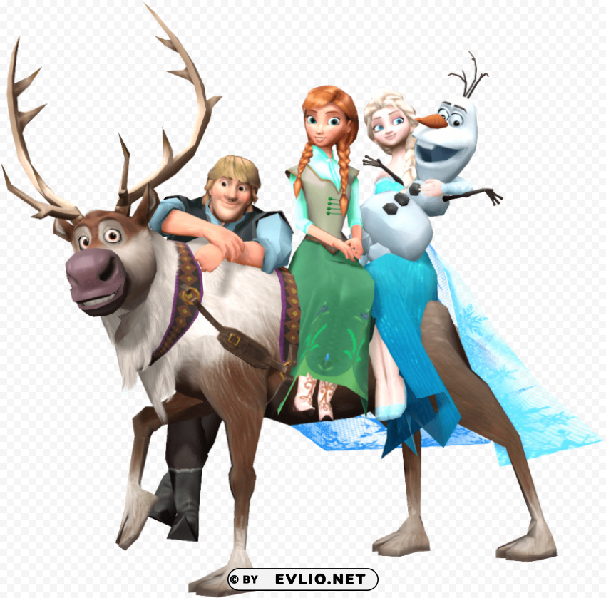 frozen wallpaper elsa and anna PNG Image with Isolated Graphic Element
