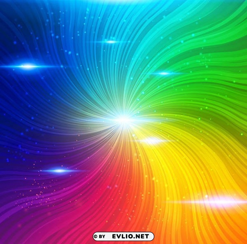 rainbow colorful Transparent background PNG photos