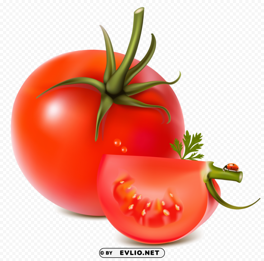 red tomatoes Isolated Icon with Clear Background PNG