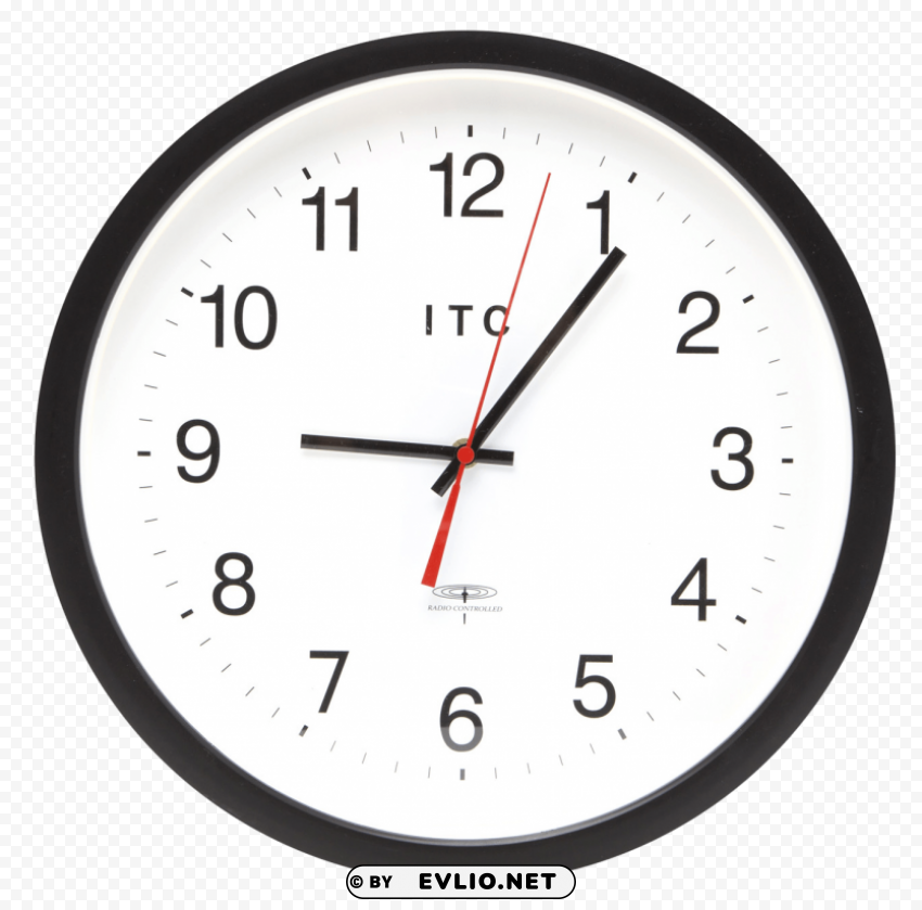 Round Wall Clock PNG pictures with no backdrop needed